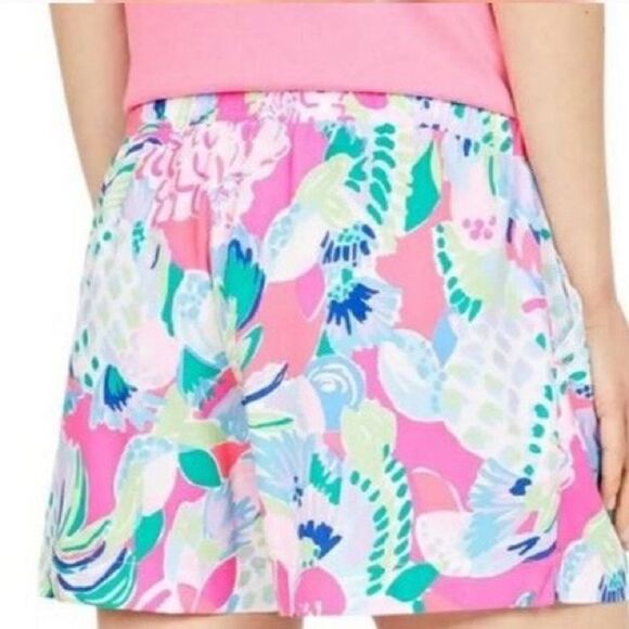 NWOT Lilly Pulitzer Katia Shorts in Multi Raise The Bar Sz XXS - Picture 2 of 7